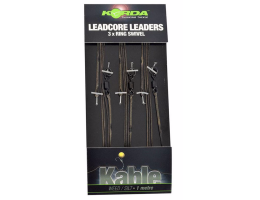 Карповый монтаж KORDA Leadcore-Ring Swivel 1м Weed LLRSW Карповый монтаж KORDA Leadcore-Ring Swivel 1м Weed LLRSW