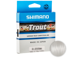 Леска SHIMANO TROUT 150м. 0.255мм. CLEAR Леска SHIMANO TROUT 150м. 0.255мм. CLEAR