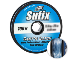 Леска SUFIX CAST'N CATCH 100м. 0.40мм. BLUE Леска SUFIX CAST'N CATCH 100м. 0.40мм. BLUE