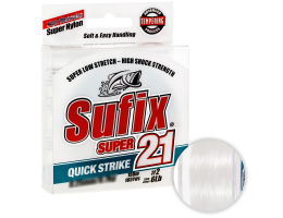 Леска SUFIX SUPER 21 150м. 0.16мм. CLEAR Леска SUFIX SUPER 21 150м. 0.16мм. CLEAR