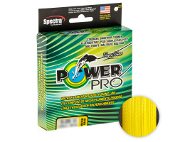 Плетеный шнур POWER PRO HI-VIS YELLOW 135м. 0.06мм. Плетеный шнур POWER PRO HI-VIS YELLOW 135м. 0.06мм.