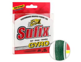 Плетеный шнур SUFIX GYRO BRAID 135м. 0.30мм. DEEP GREEN Плетеный шнур SUFIX GYRO BRAID 135м. 0.30мм. DEEP GREEN