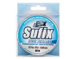 Зимний шнур SUFIX ICE BRAID 50м. 0.24мм. BLUE Зимний шнур SUFIX ICE BRAID 50м. 0.24мм. BLUE